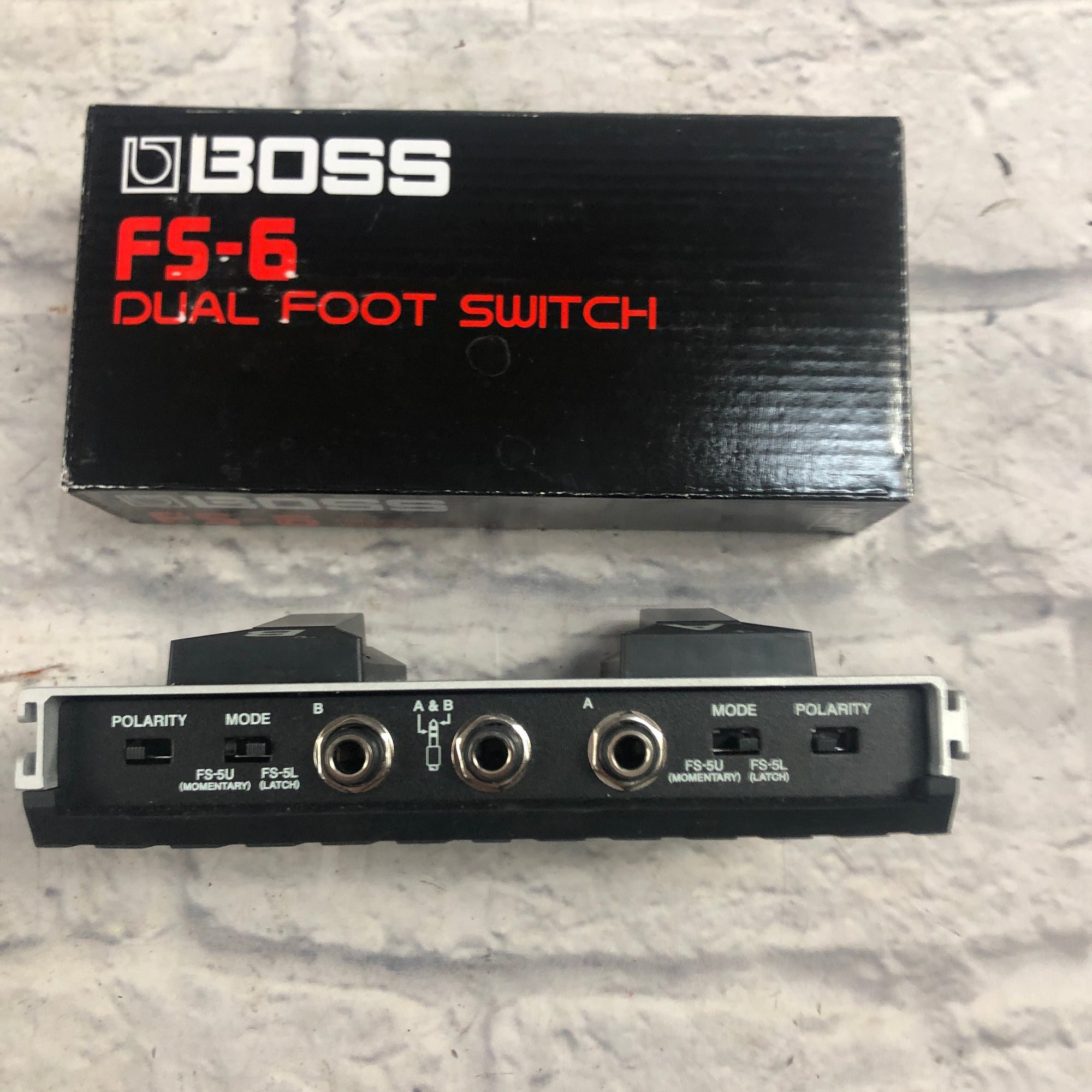 boss fs 6 pedal Boss FS-6 Dual Foot Switch