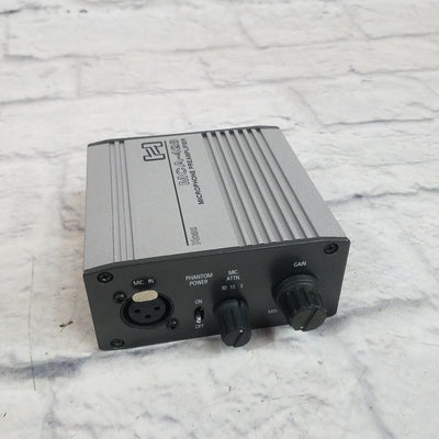 Hosa Technology MCA-428 - Single Channel Studio Microphone Preamplifier with Phantom Power