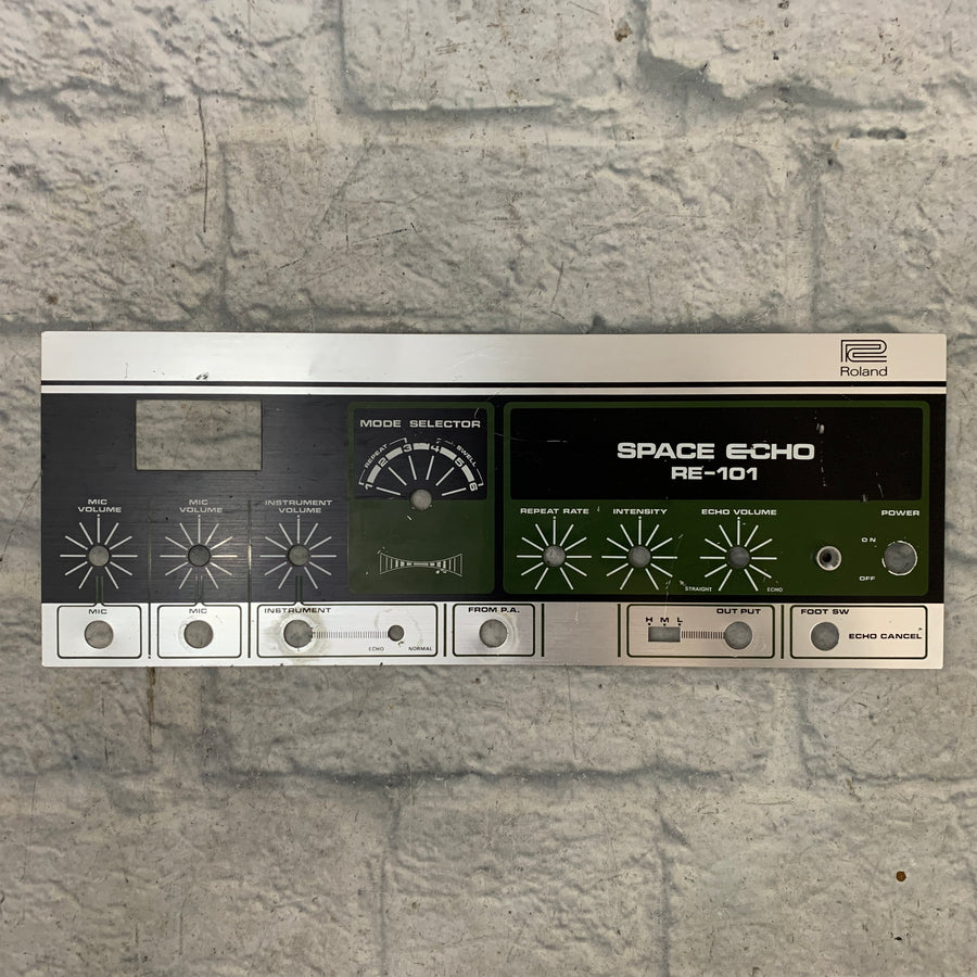 Roland RE-101 Space Echo Replacement Faceplate