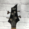 LTD B-50 4 String Bass Guitar - Black
