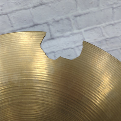 Zildjian 18 Ride Cymbal CRACKED