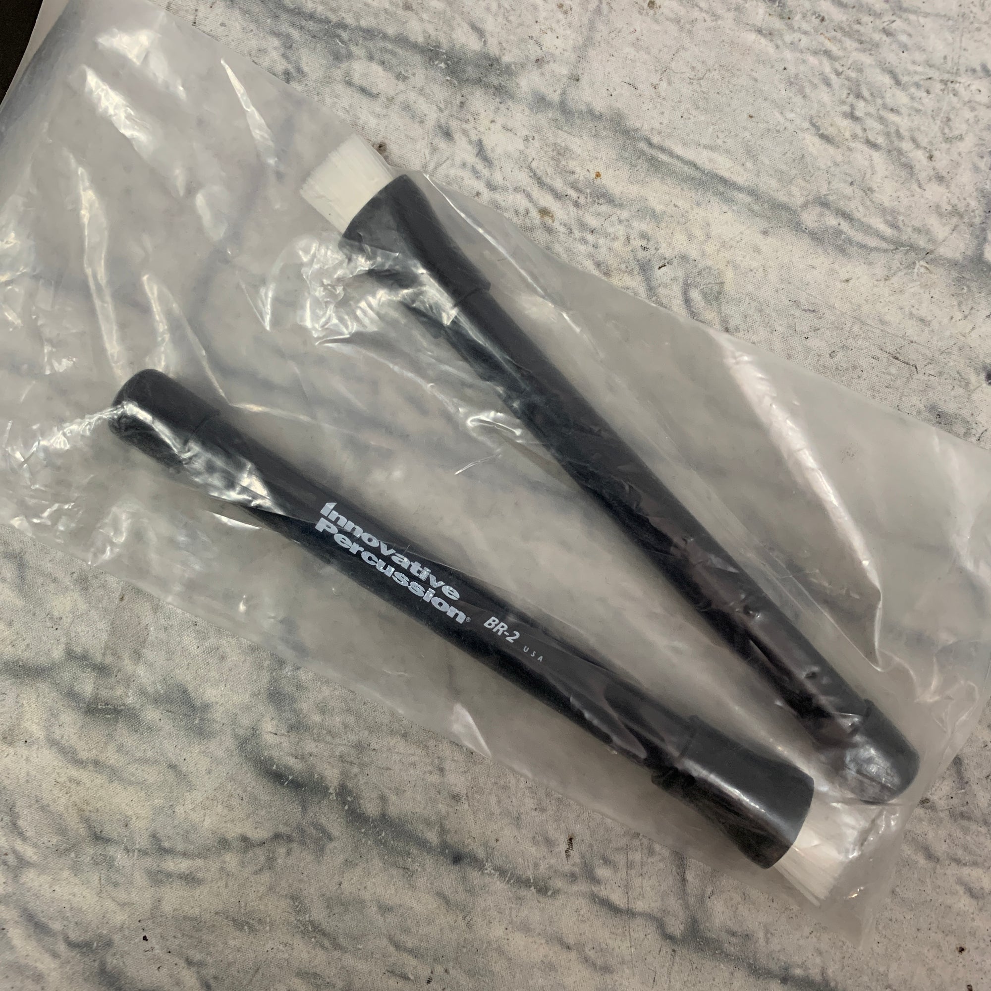 Innovative Percussion BR-2 Retractable Plastic Brushes
