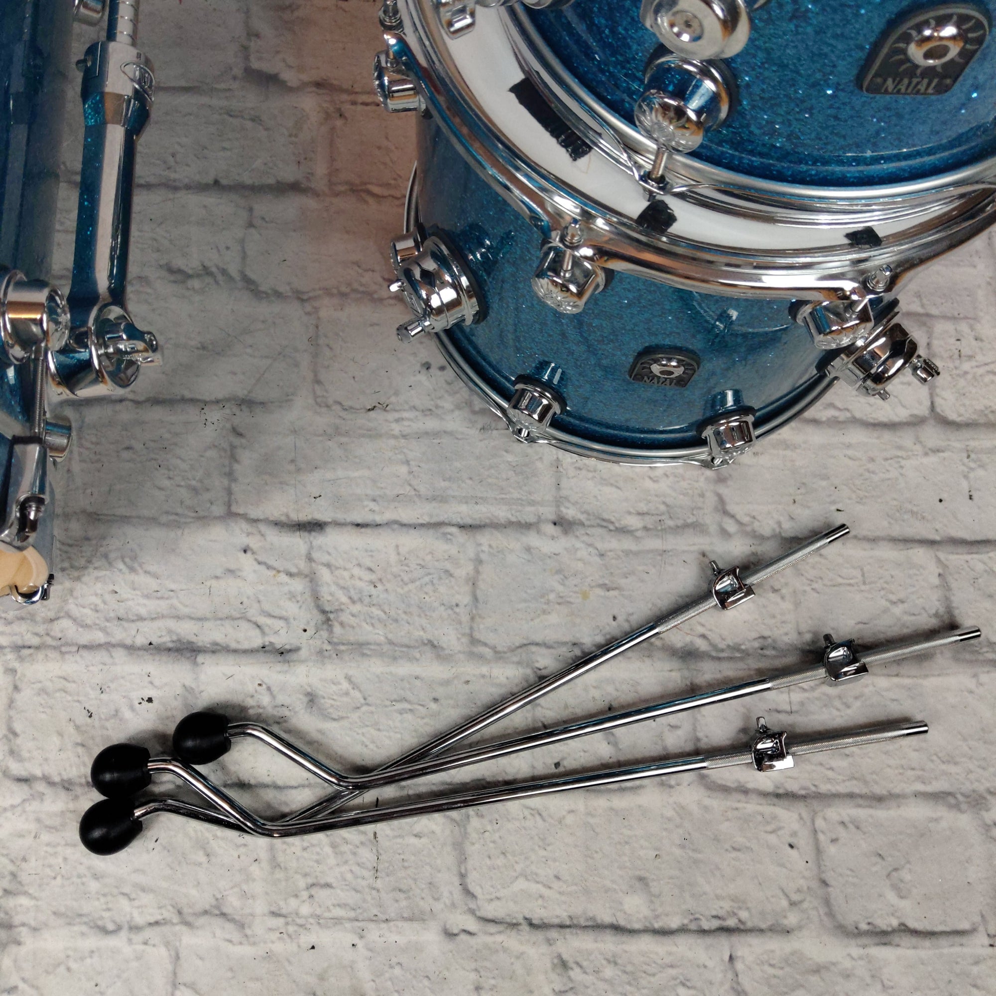 Natal 3 Piece Blue Sparkle Original Maple Kit