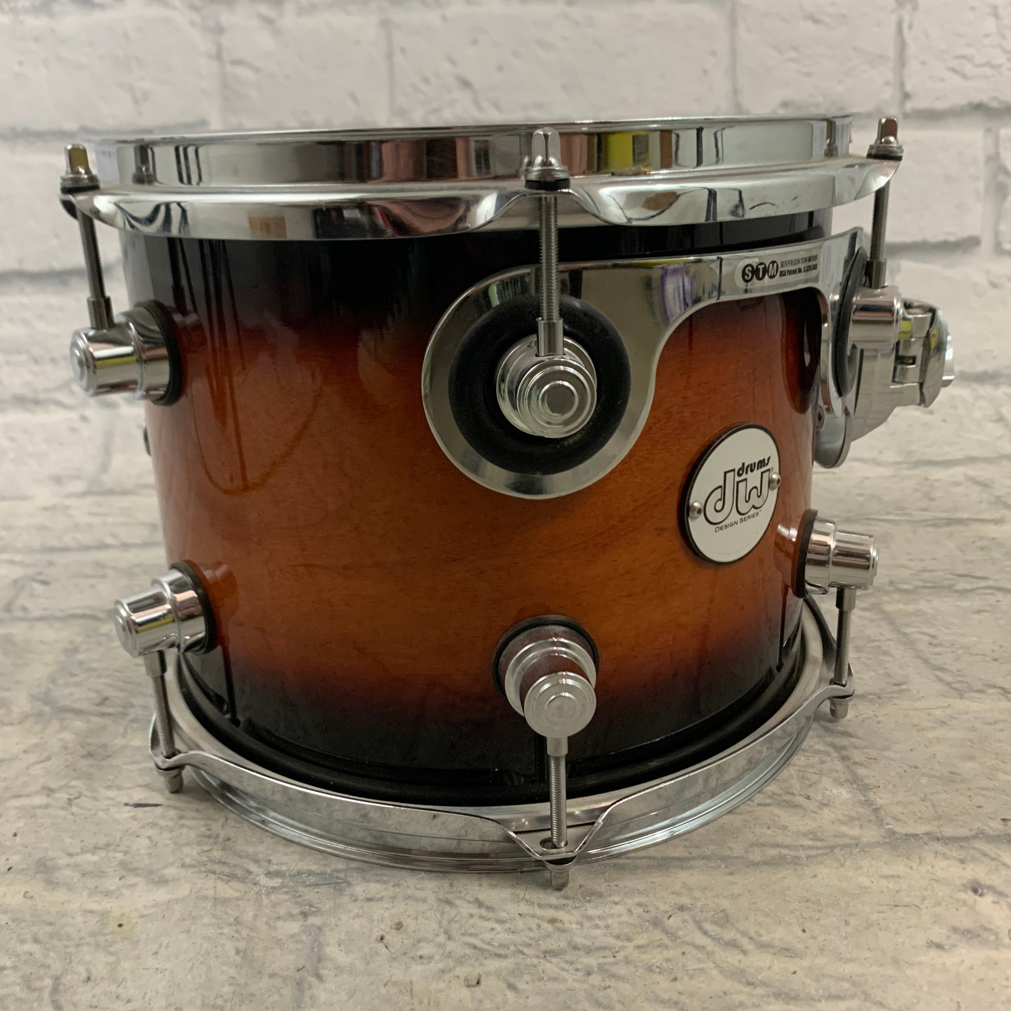 DW Design Series Frequent Flyer 10" Tom - Tobacco Fade