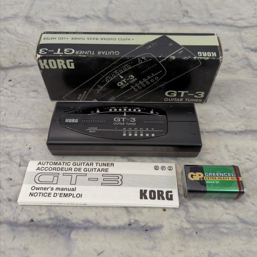 Korg GT-3 Guitar Tuner