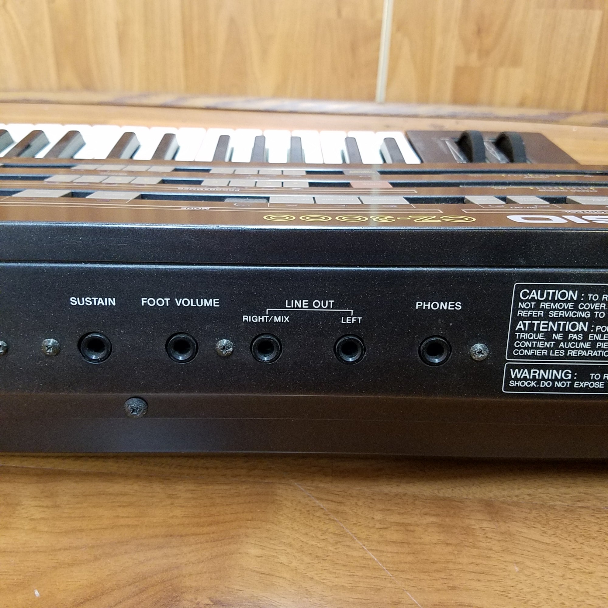 Casio Cz3000 Synth Scratchy Pots