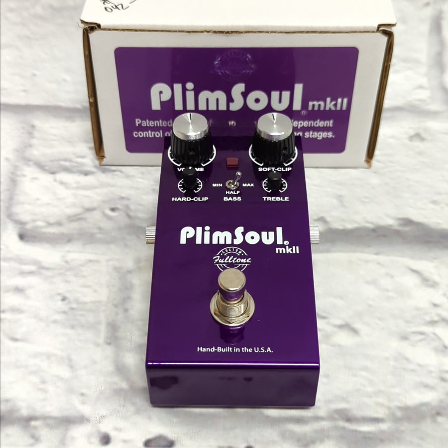Fulltone PlimSoul MKII Overdrive Distortion Pedal - Custom Shop Purple