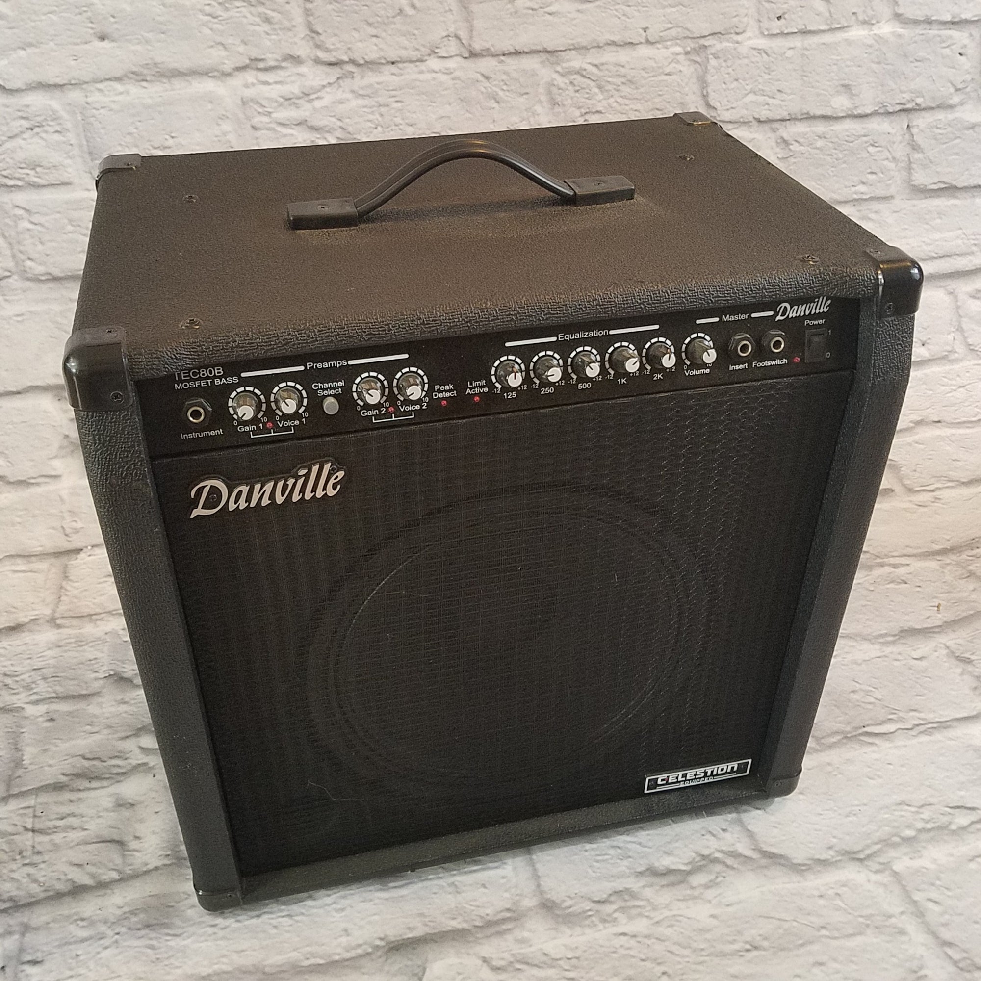 Danville Tec 80 B 80 Watt Bass Combo
