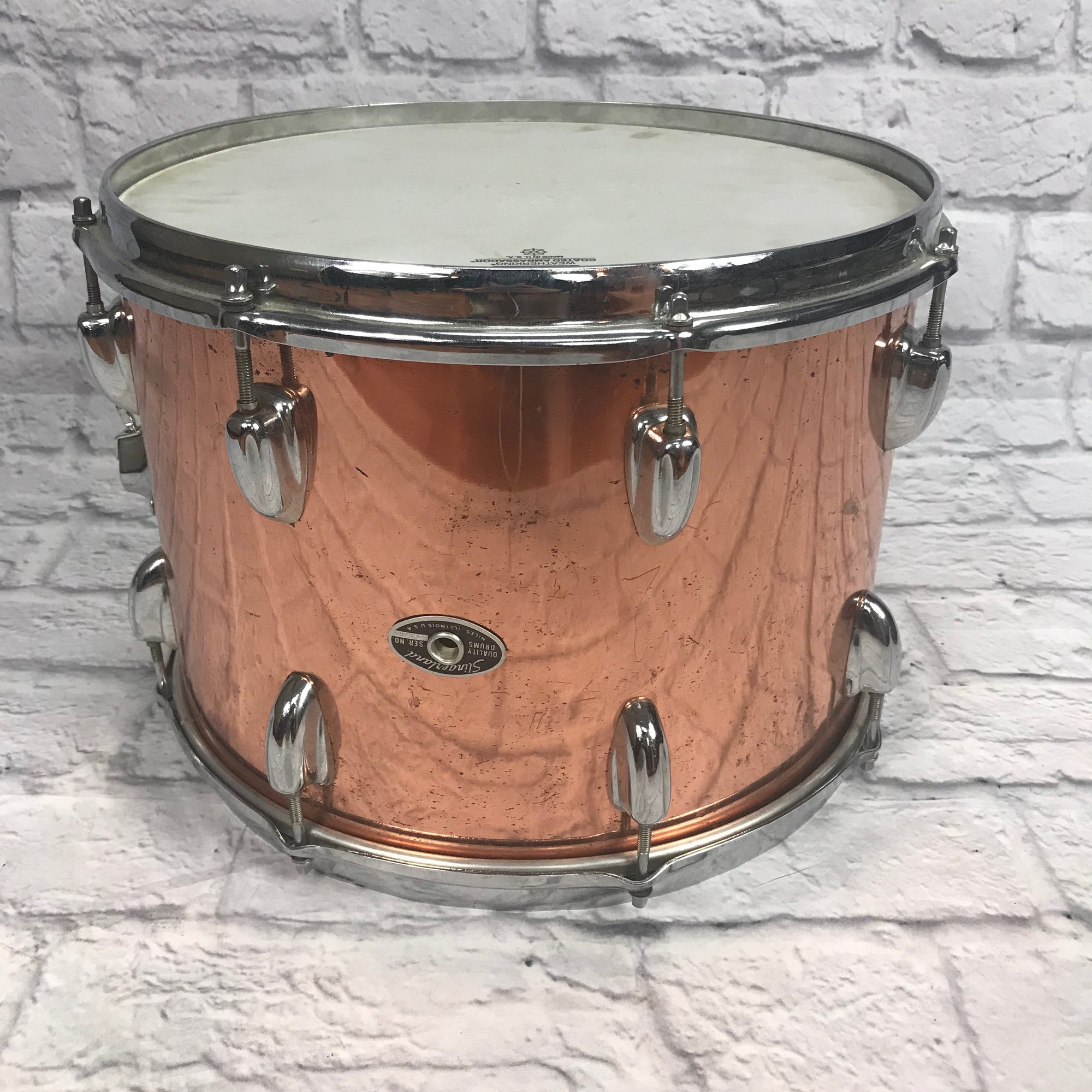 Vintage 1973 Slingerland 4pc Kit Copper Wrap