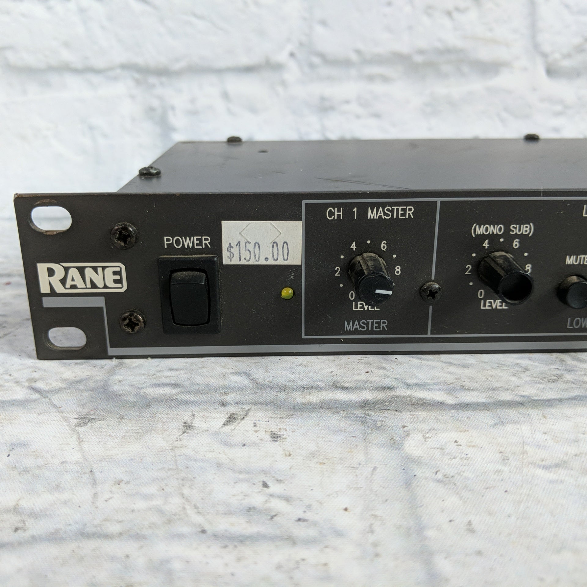 Rane AC22B Active Crossover With Balanced XLR Ins and Outs