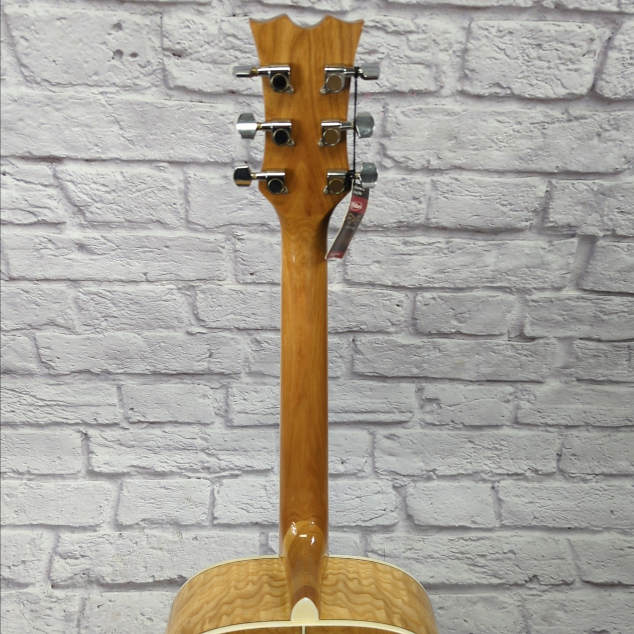 Dean AXS Dreadnought Quilt Acoustic Guitar - Gloss Natural