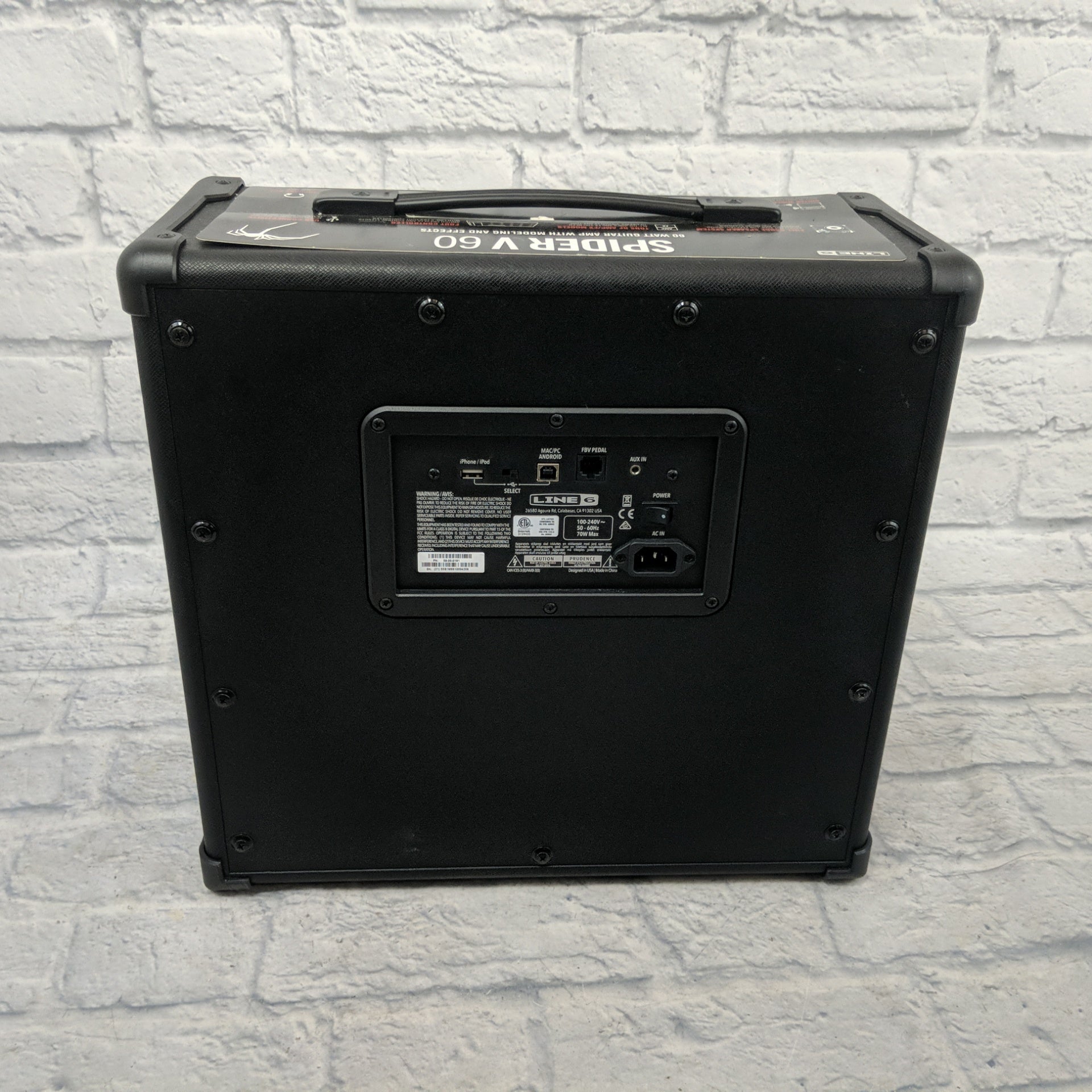 Line 6 Spider V 60 1x10 Combo Amp