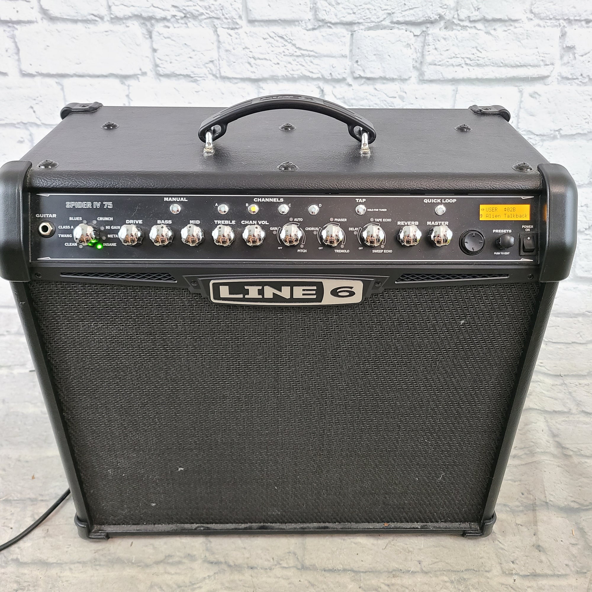 Line 6 Spider IV Modeling Amplifier 1 x 12" Combo