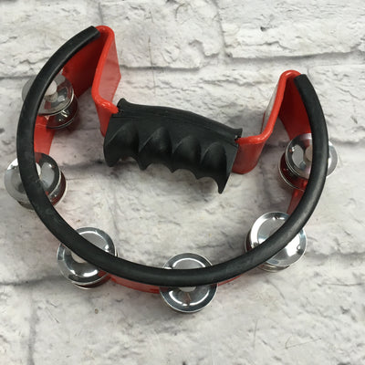 Pearl Ultragrip Steel Red Tambourine