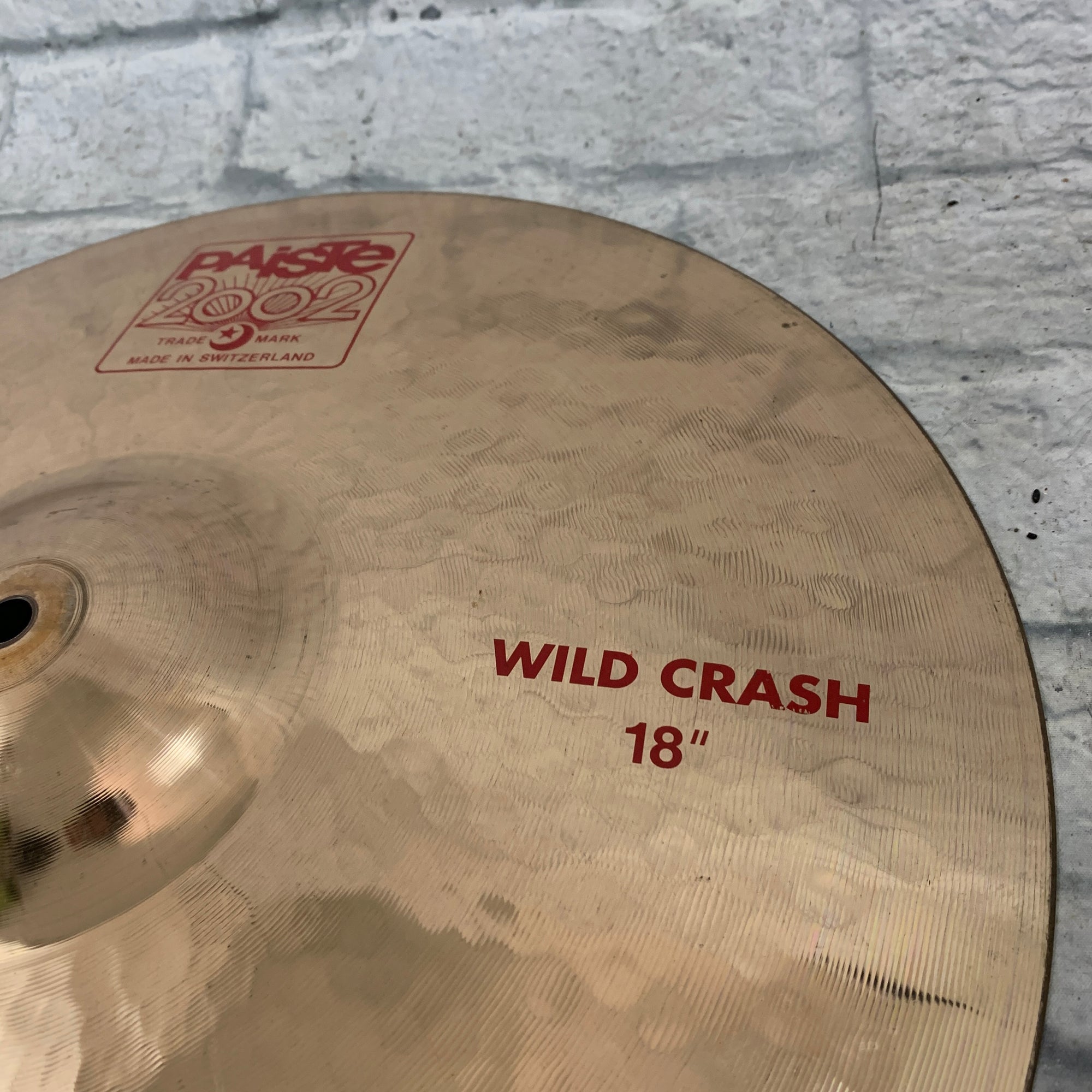 Paiste 18" Wild Crash Cymbal