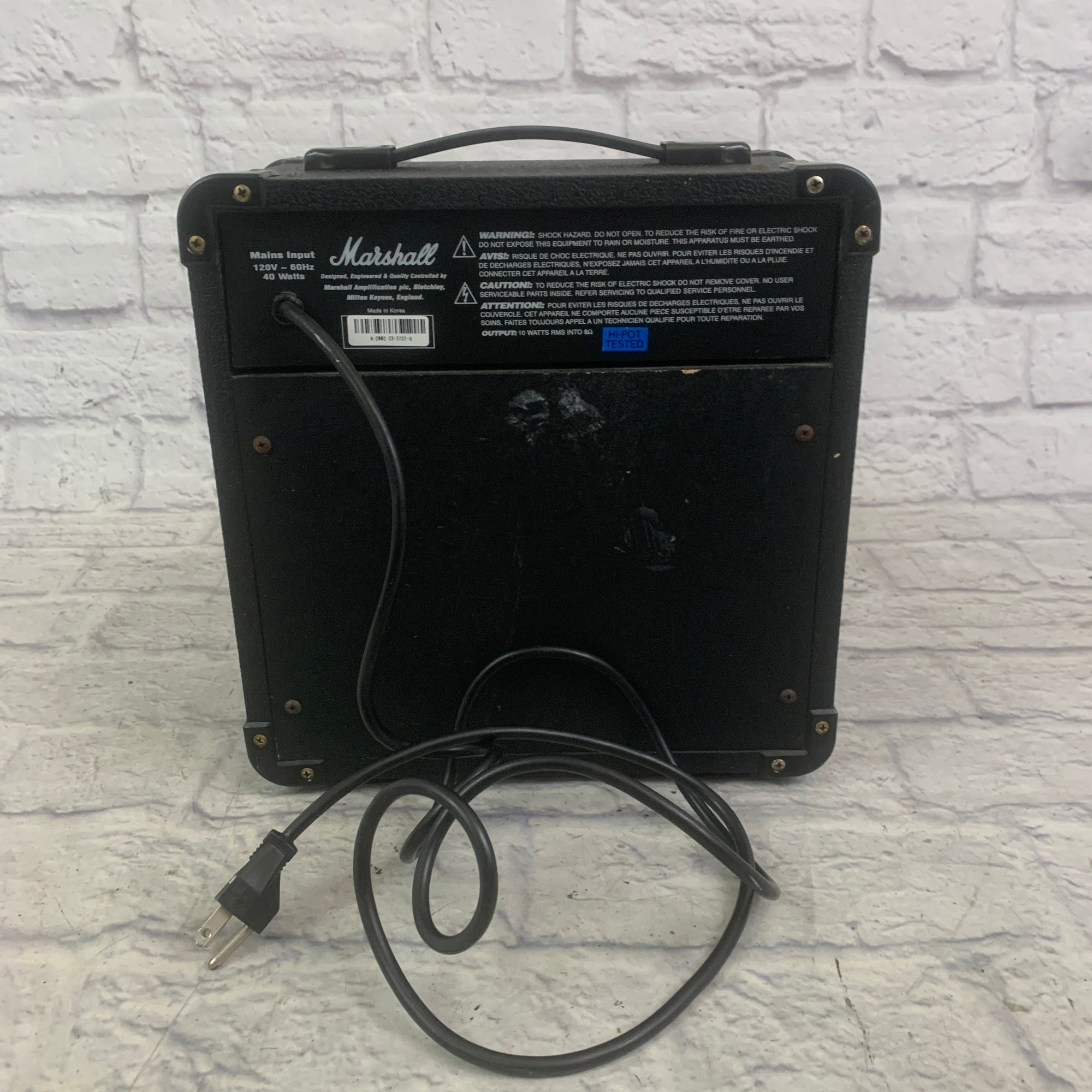 Marshall Mg10 Guitar Combo Amp