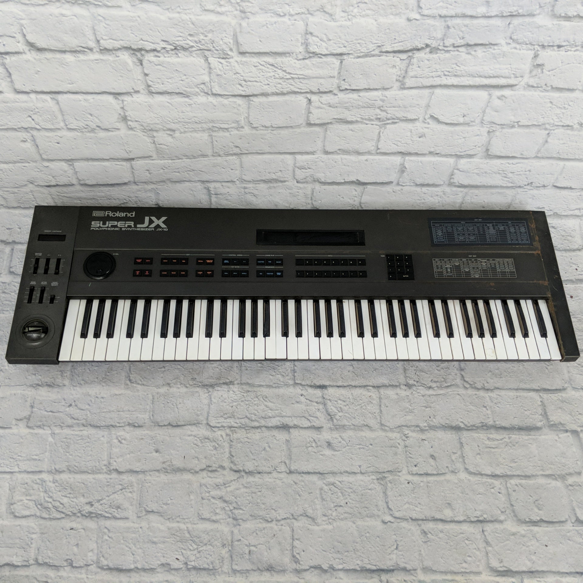 Vintage 1980s Roland Super JX JX-10 Synthesizer