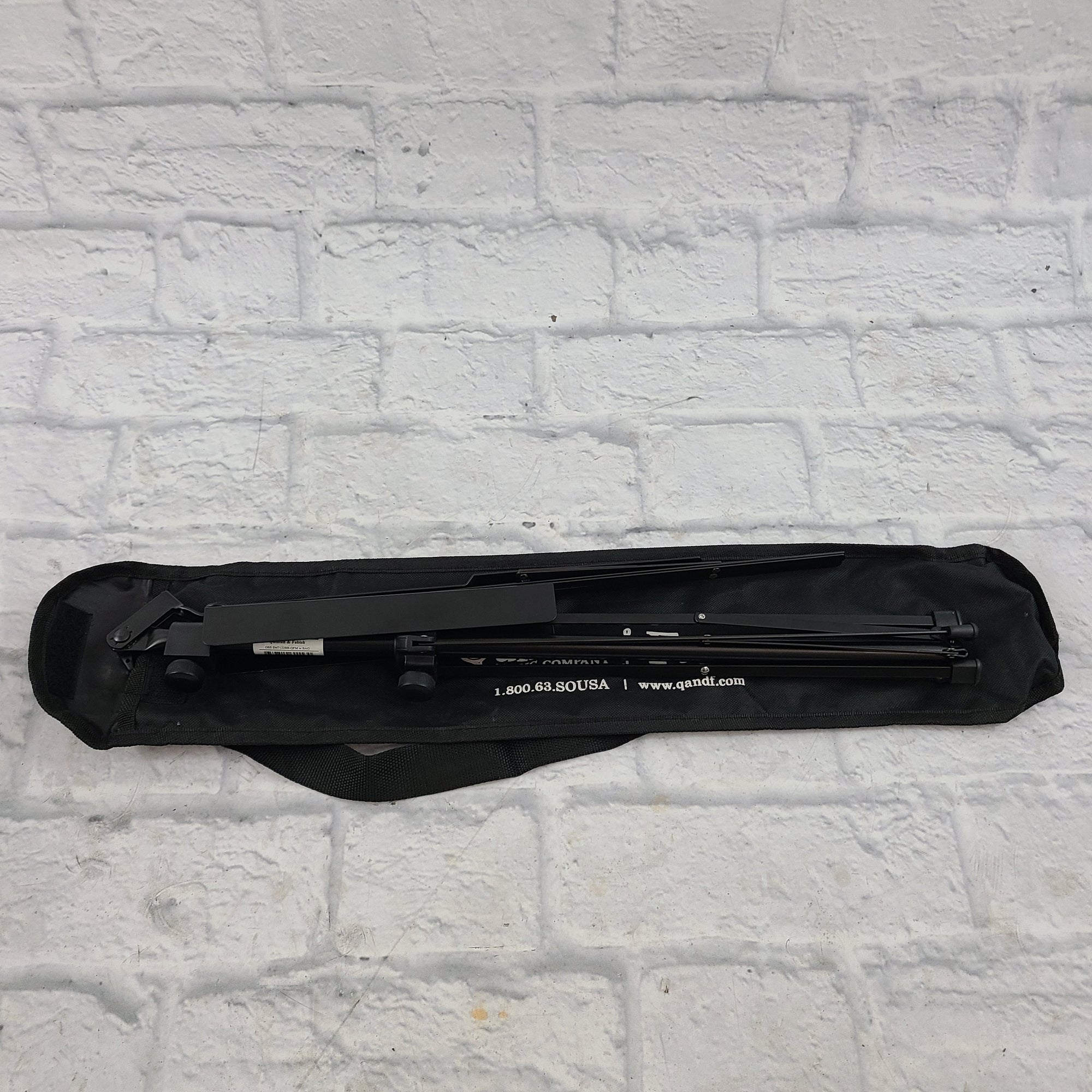 On Stage Stands Quinn and Fabish Music Stand w/ Bag