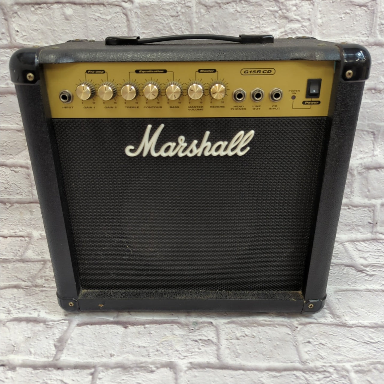 Marshall G15R CD Guitar Practice Combo Amp