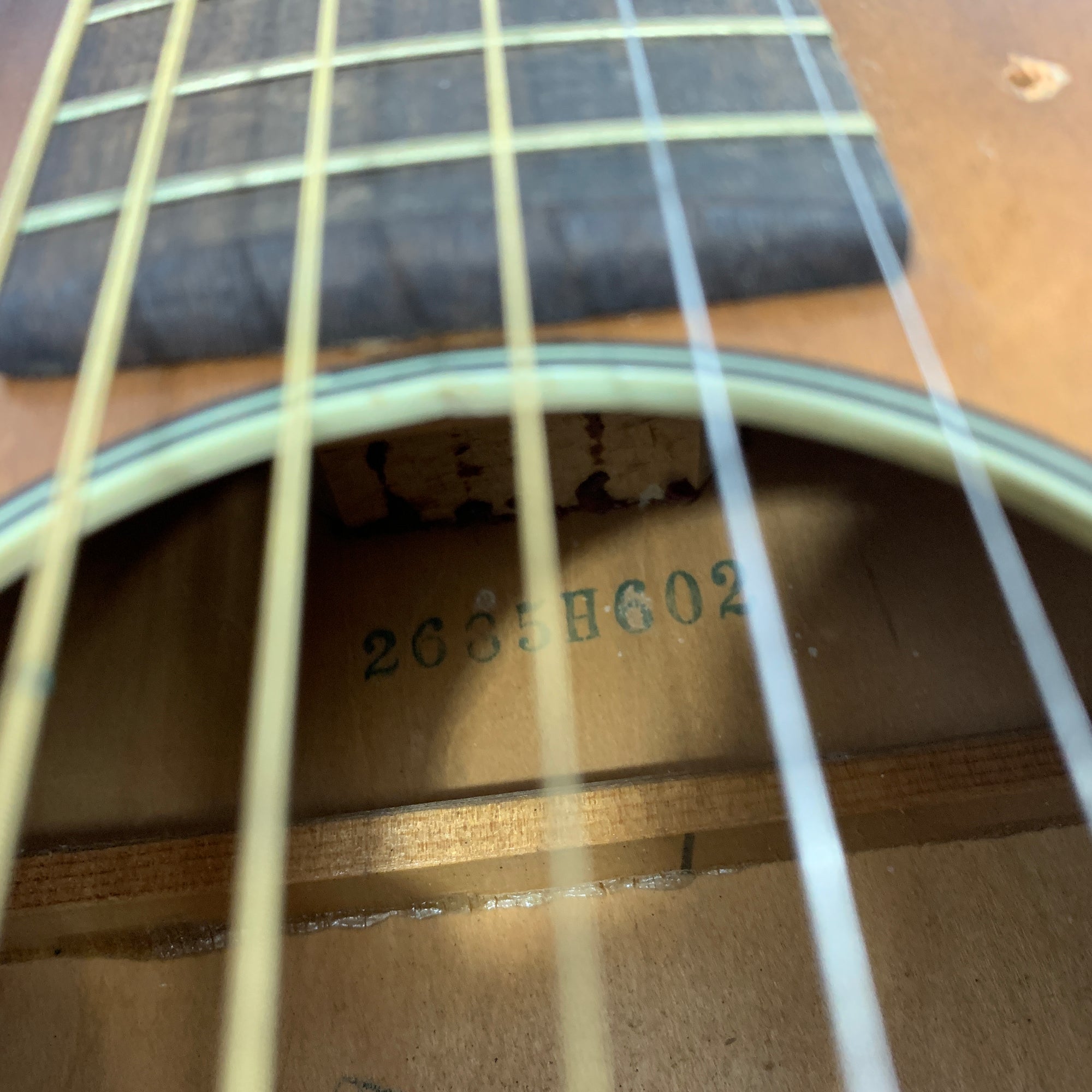 Silvertone S-57-T Concert Acoustic AS IS