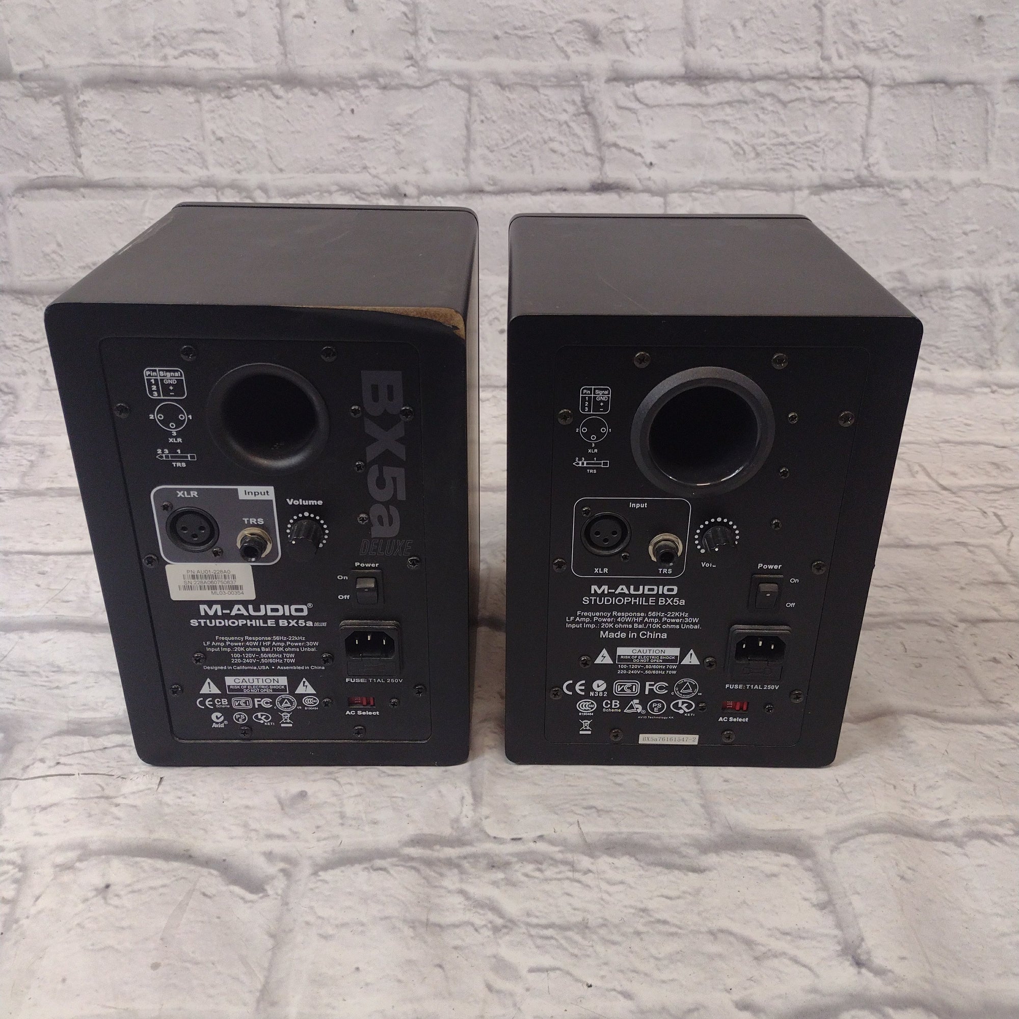M-Audio Studiophile BX5A Studio Monitor Pair