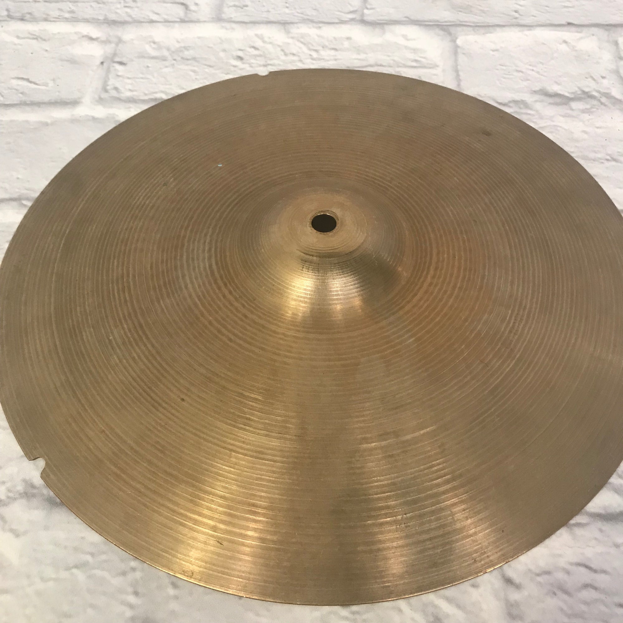 1970's Zildjian 14 Inch Hi Hat Cymbal Pair