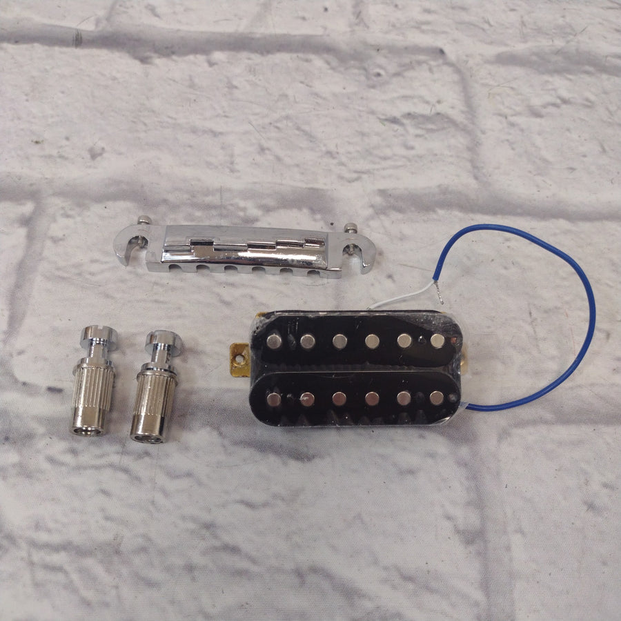 Maestro Lightning Bridge with Studs and Humbucker Pickup
