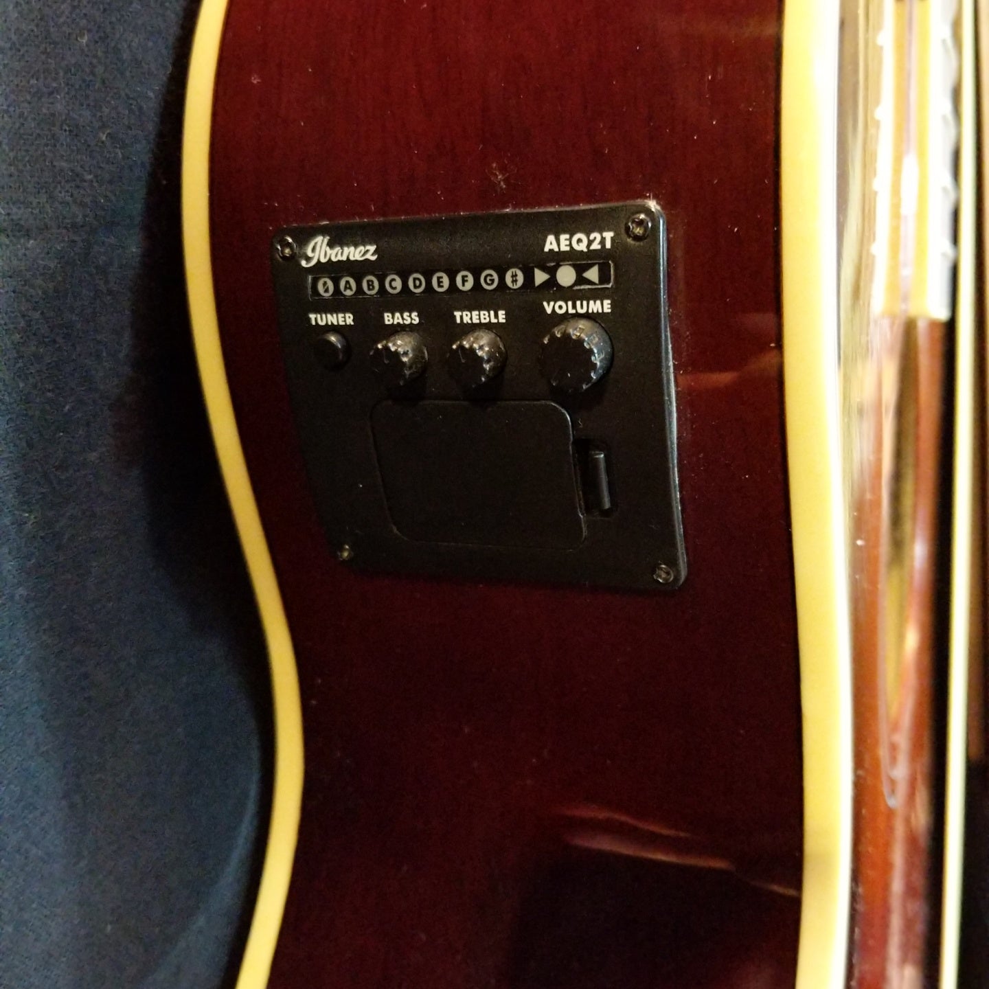 Ibanez PN12E VMS Vintage Mahogany Sunburst Acoustic-Electric Parlor Guitar