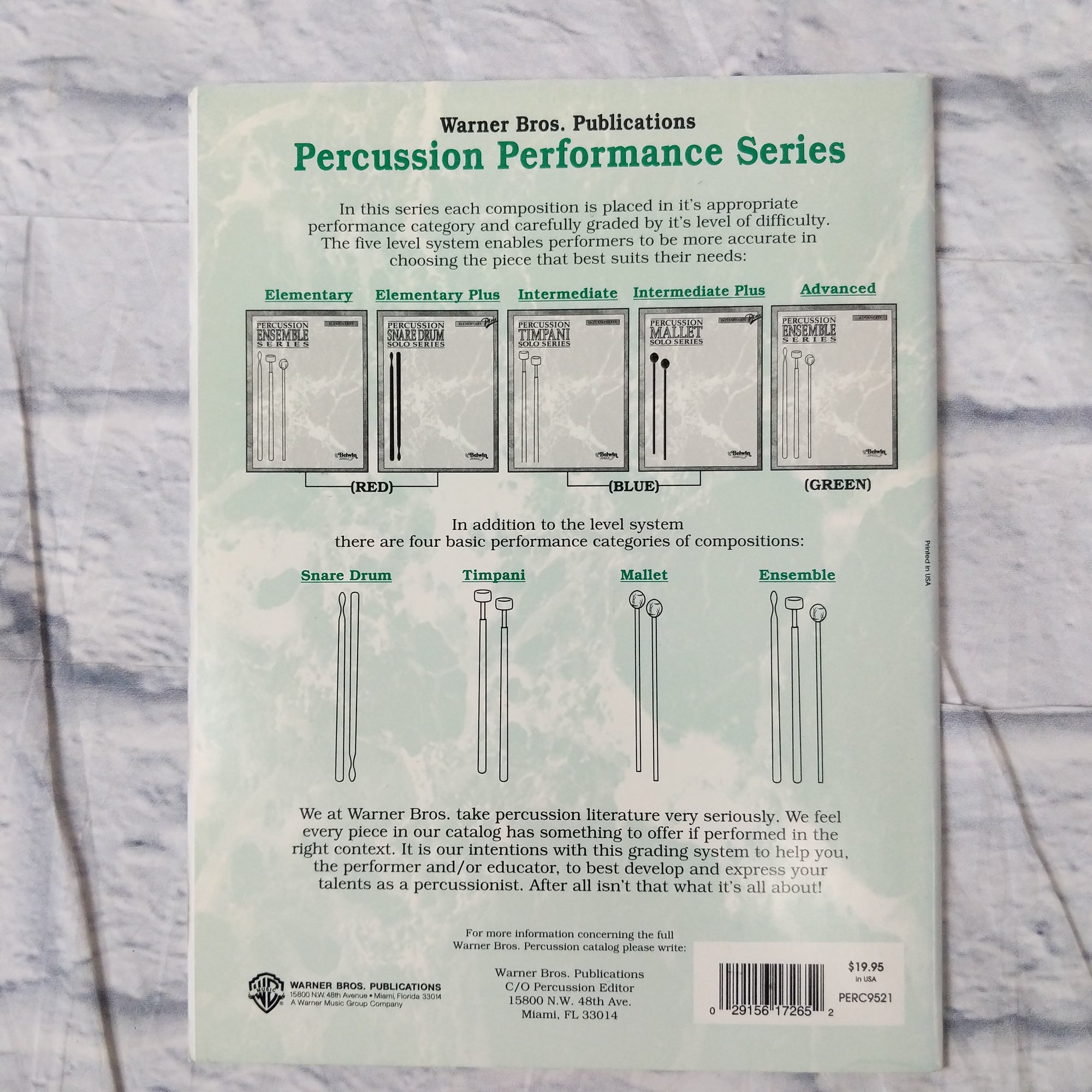 Percussion Ensemble Series - Advanced - Virtuoso