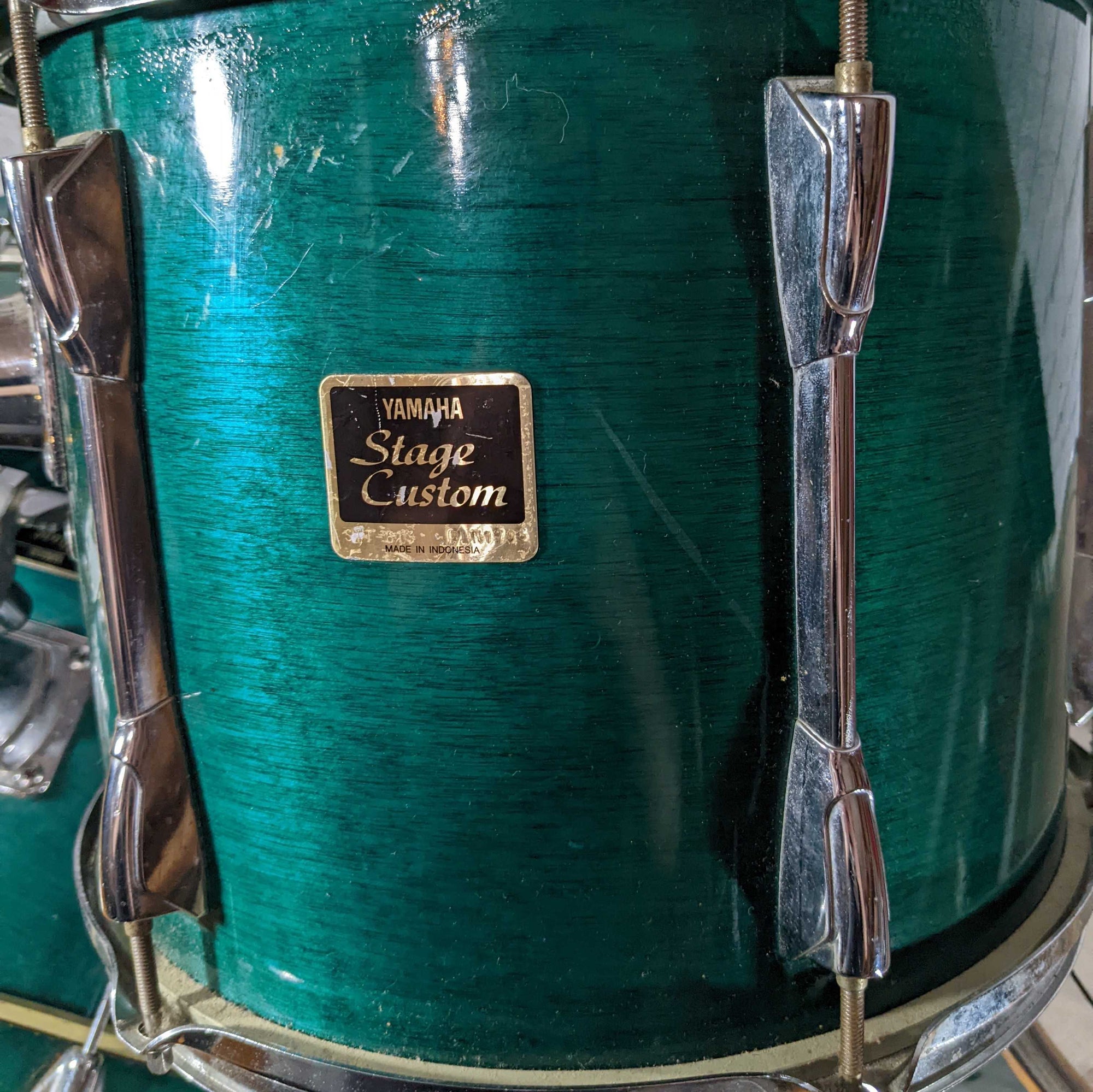 Yamaha Stage Custom Drum Kit  22, 16, 13, 12 Forest Green