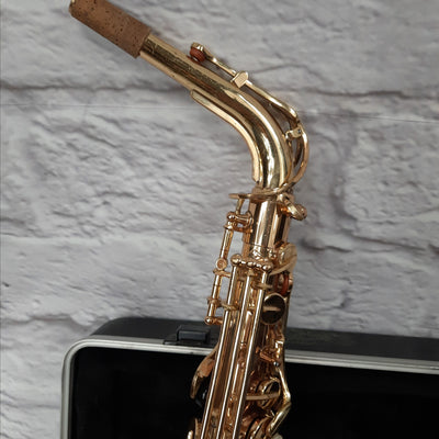 Hunter HAS6430YL Saxophone w/Case (Bent Horn)