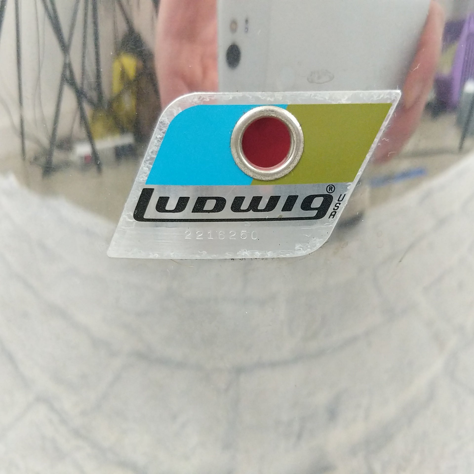 1970's Ludwig Stainless Steel Concert Tom 13"