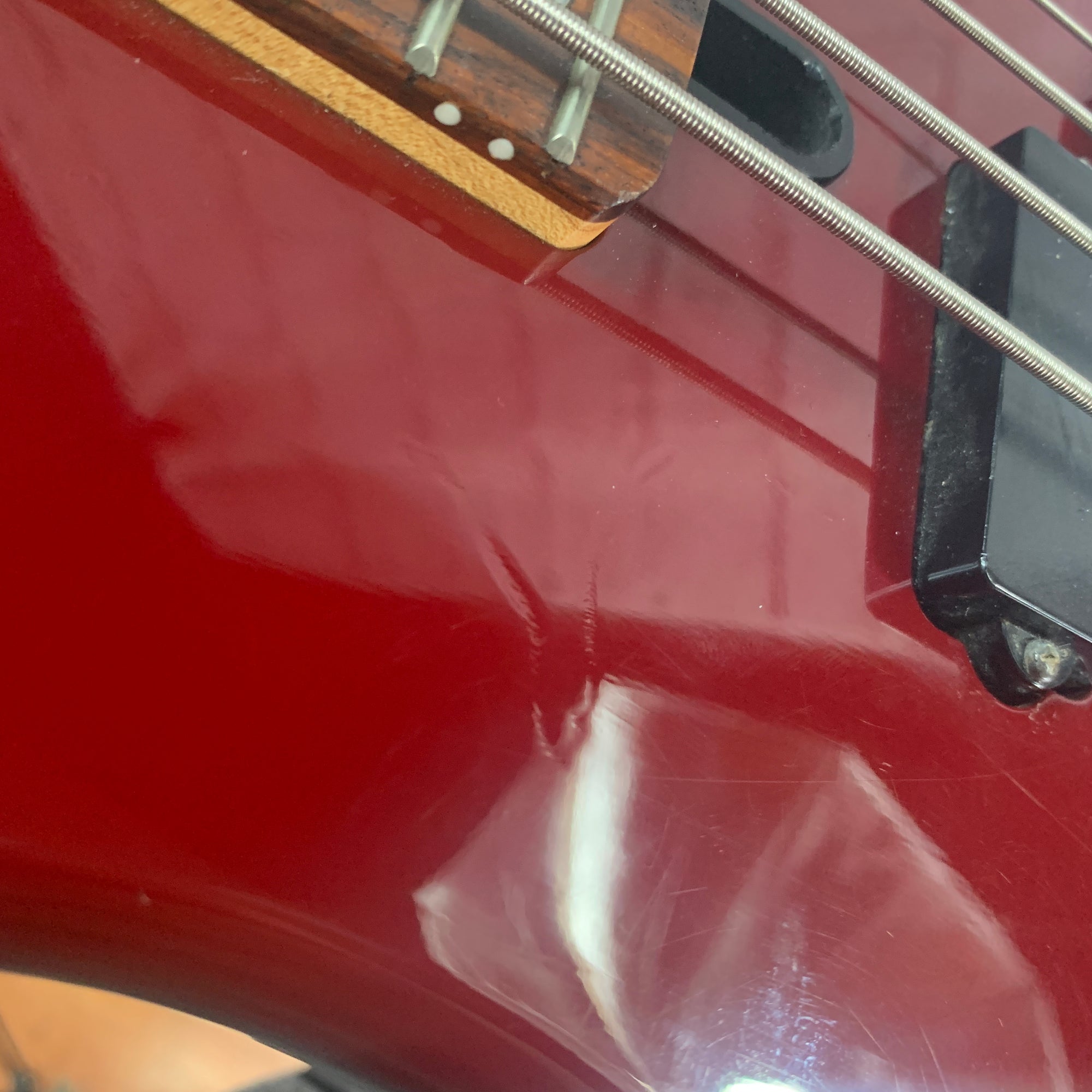 Yamaha RBX260 Red 4 String Bass
