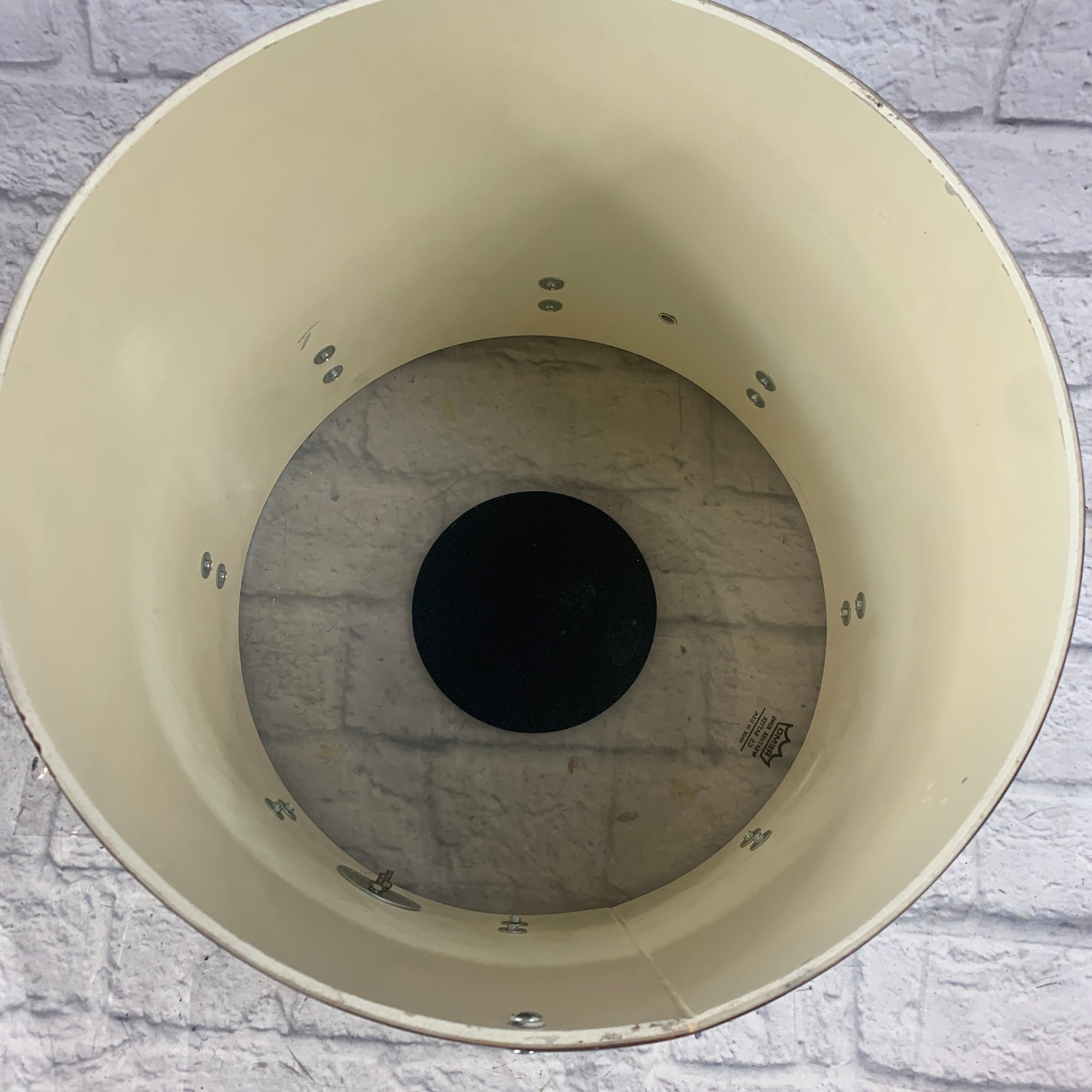 Ludwig 16 Chrome Over Vistalite Concert Tom