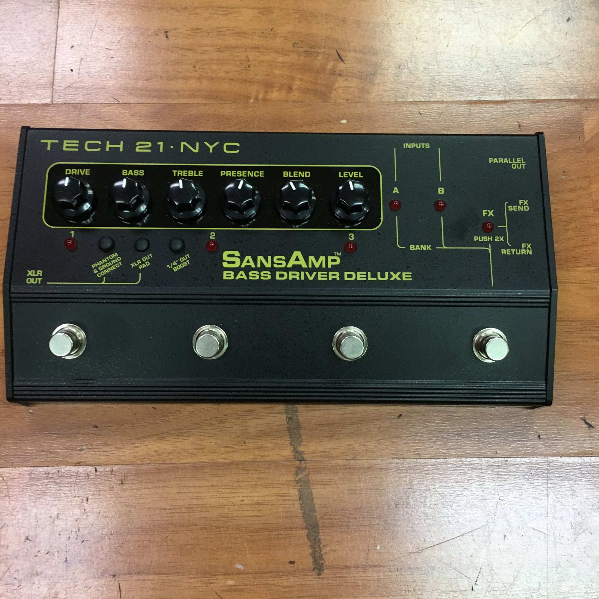 Tech 21 Sansamp Bass Driver Deluxe