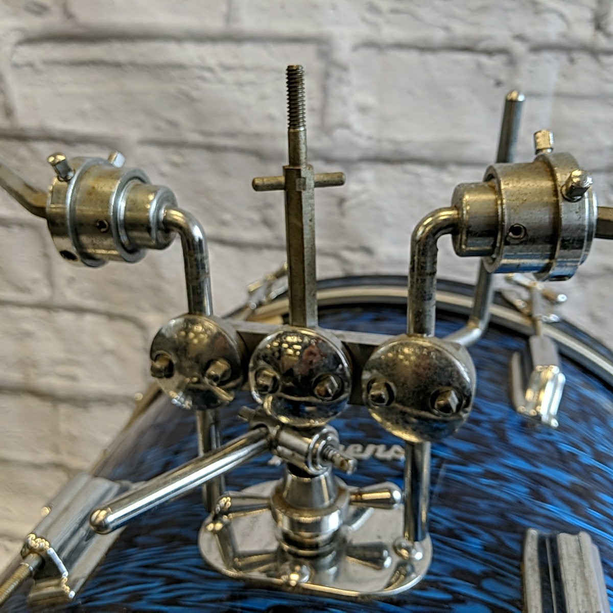 Rogers 4-Piece Holiday Drum Kit Blue Onyx