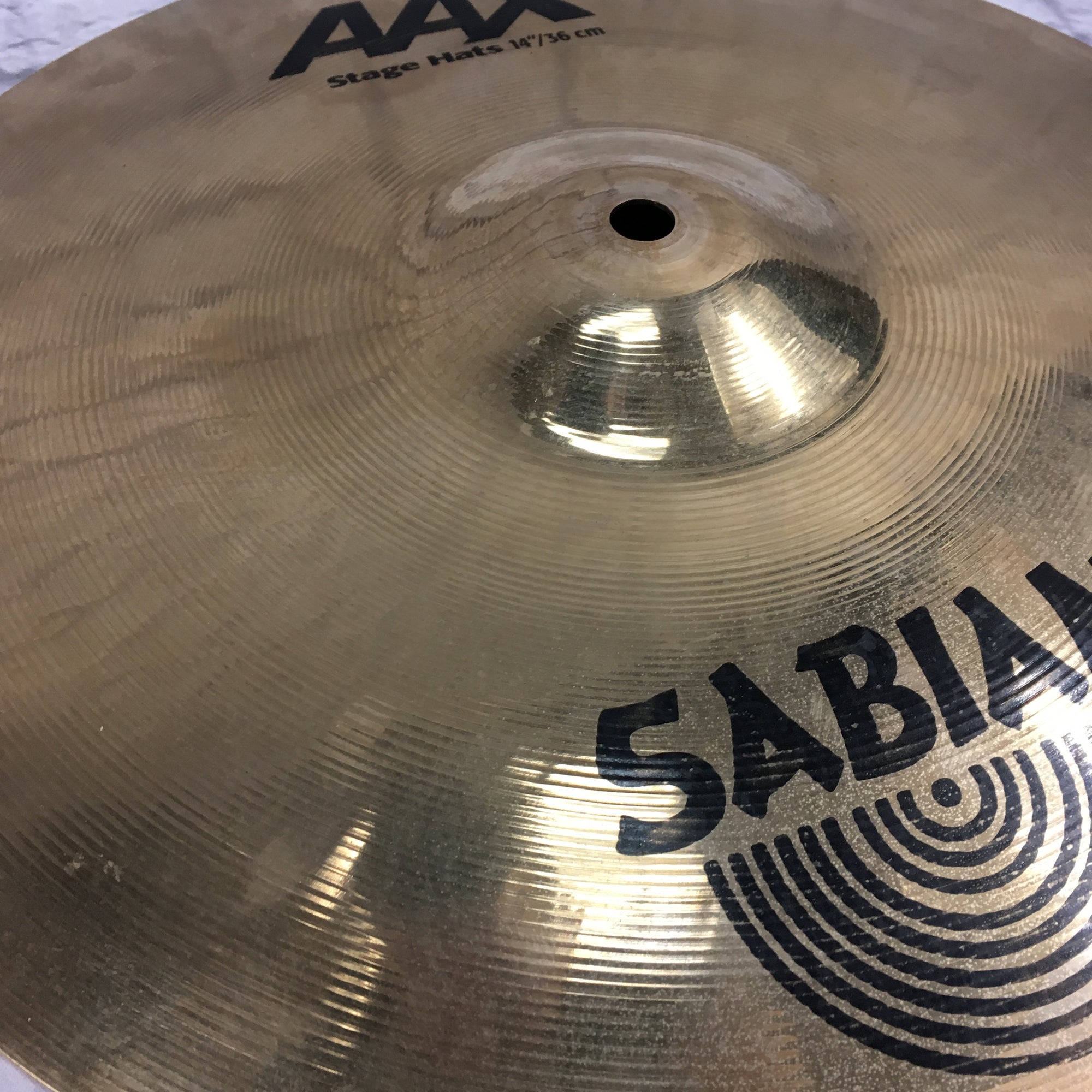 Sabian 14in AAX Stage Hi Hat Cymbal Pair