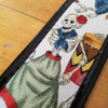 Jodi Head White Day of the Dead Roller Guitar Strap