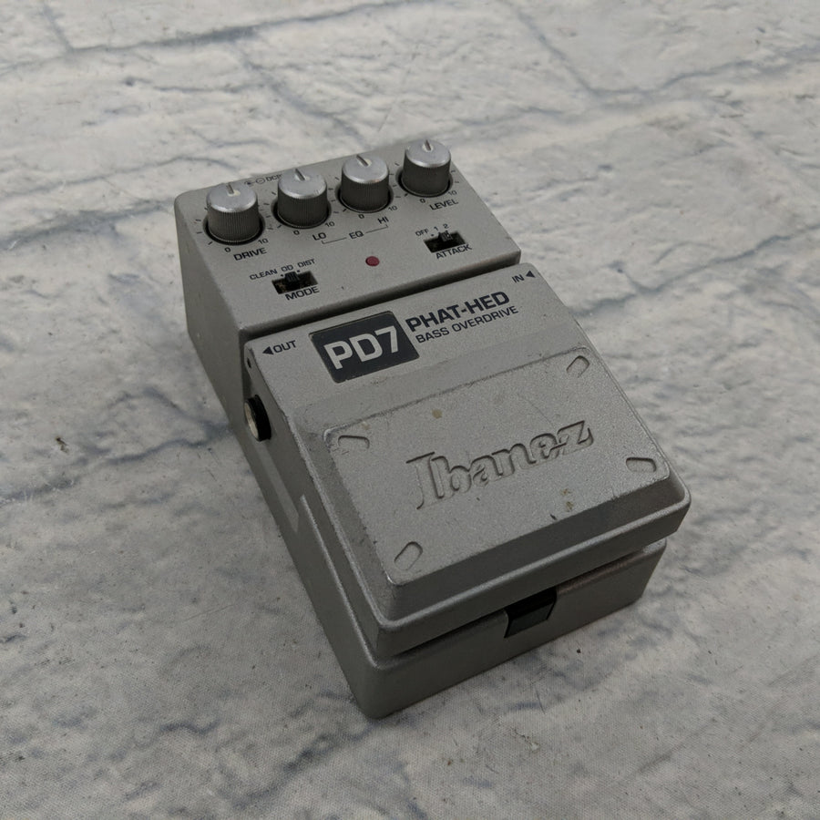 Ibanez PD7 Phat-Hed Bass Overdrive
