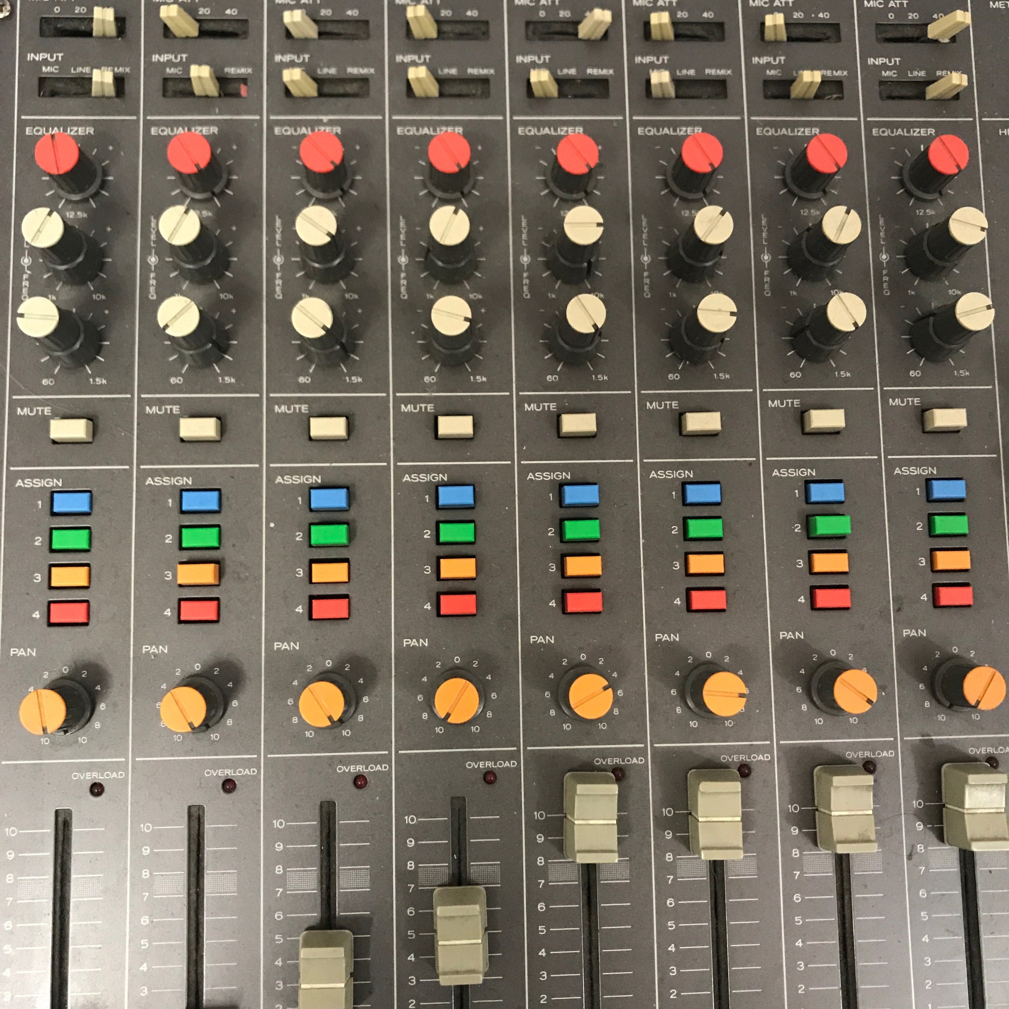 Vintage 1980 Tascam M-30 8-Channel Mixer