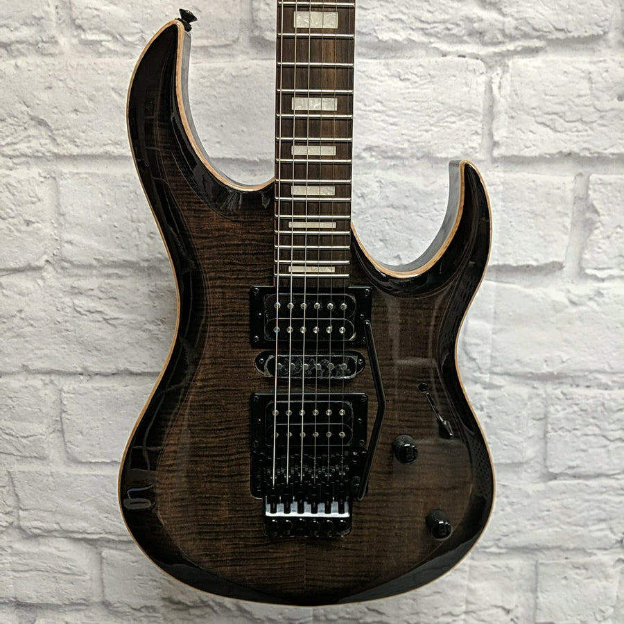 Dean MAB3 Michael Batio Electric Guitar Flametop - Trans Black