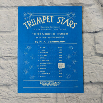 Trumpet Stars for Bb Cornet or Trumpet with Piano Accompaniment No. 8 Orion