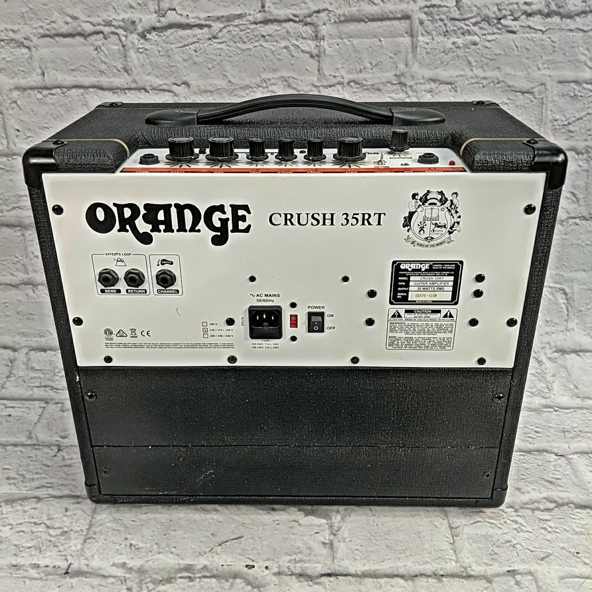 Orange Amps Crush 35RT 1x10 Guitar Combo Amp