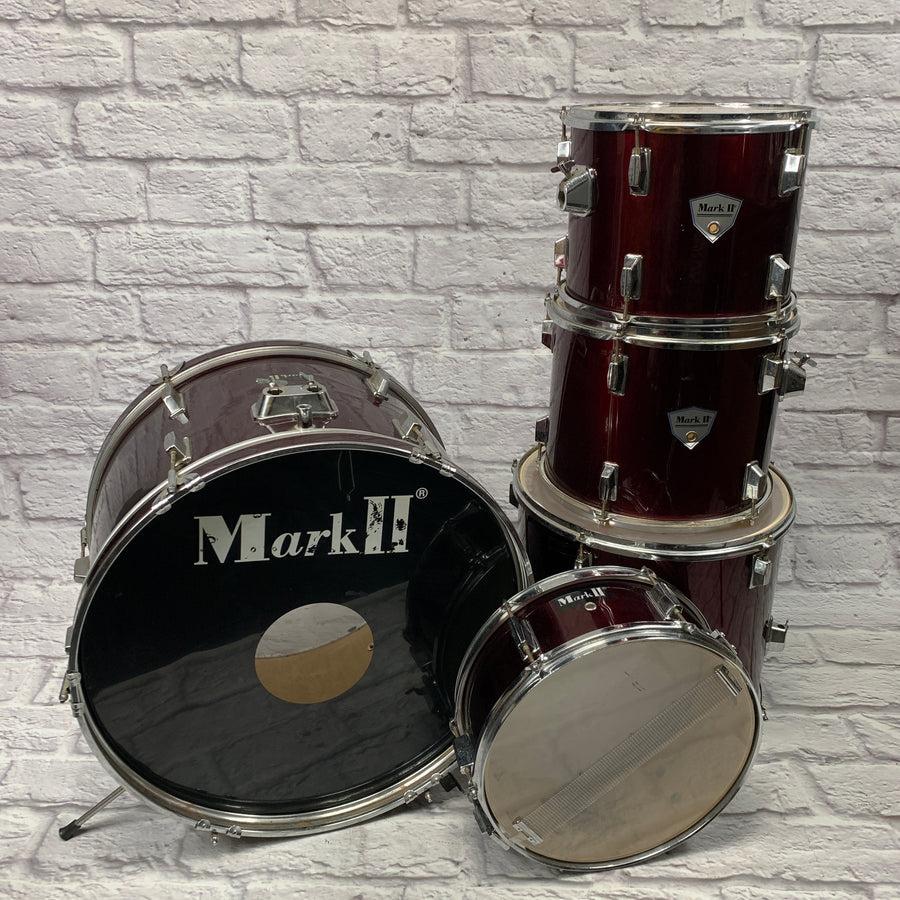 Mark II 5-Piece Drum Kit w/ Hardware Wine Red