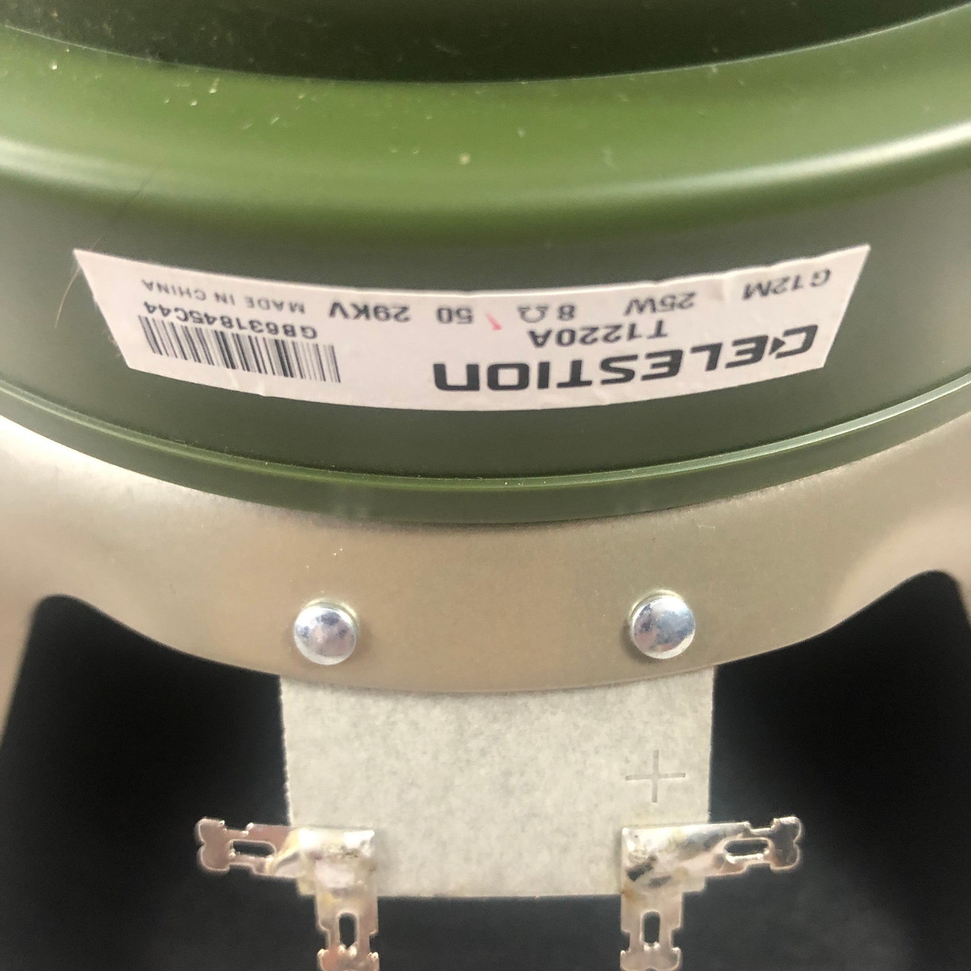 Celestion G12M Greenback 8 ohm 25 Watt 12 Speaker