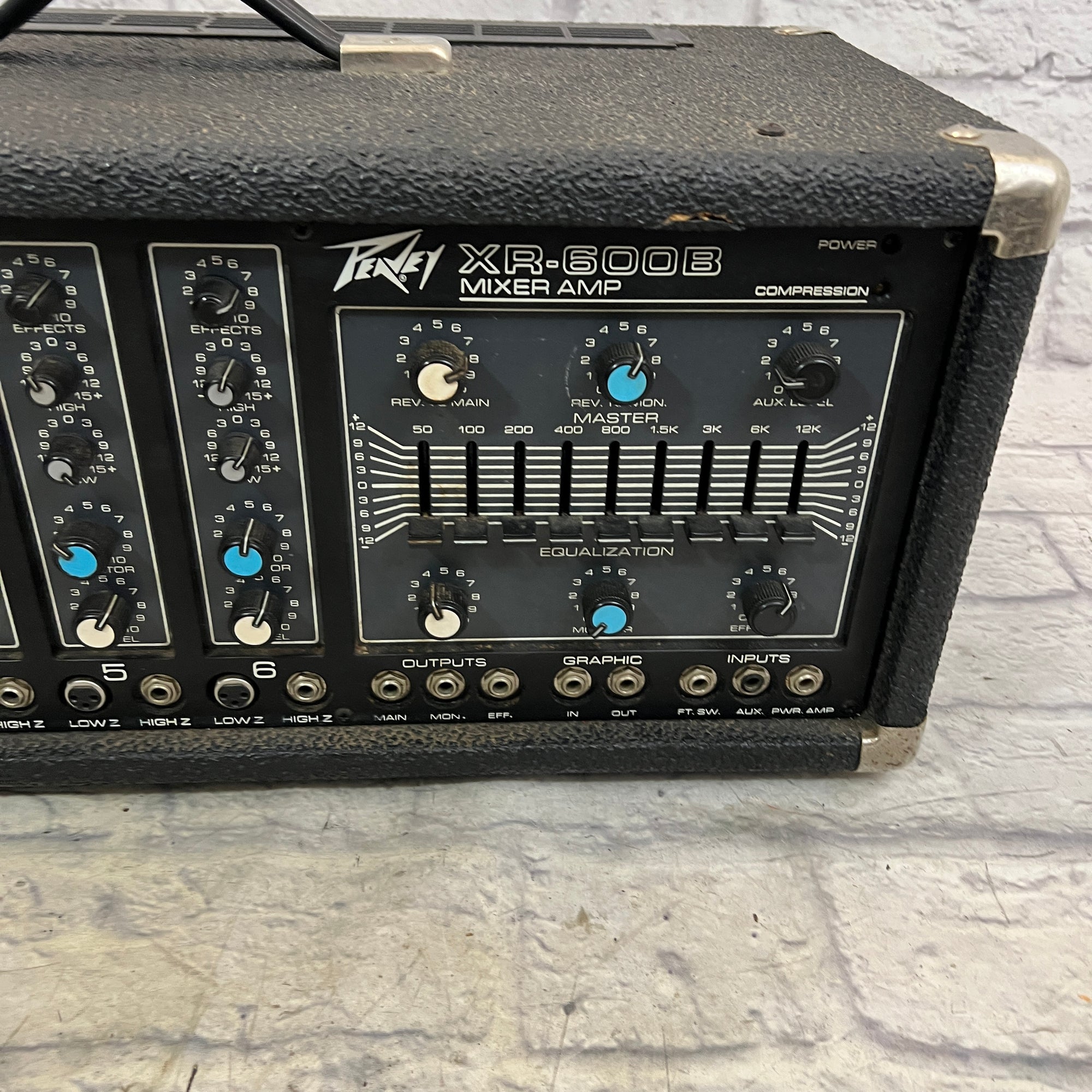 Peavey XR600B Mixer Head Evolution Music