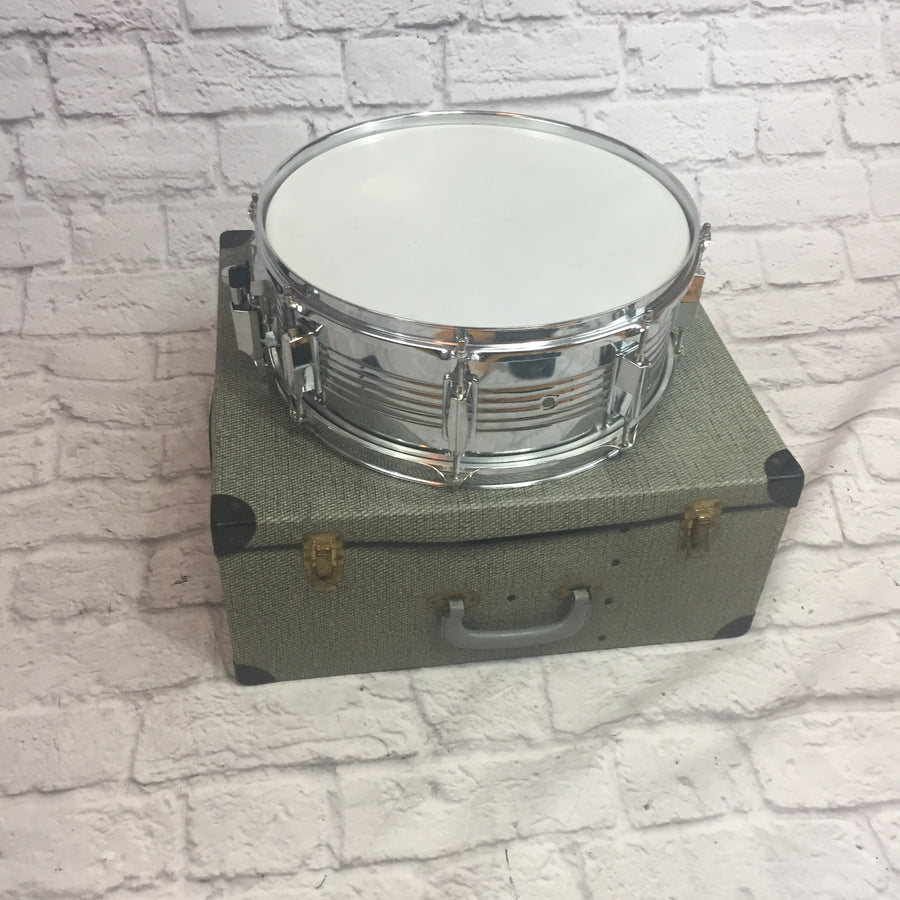 Steel Snare Drum w/ Vintage Case
