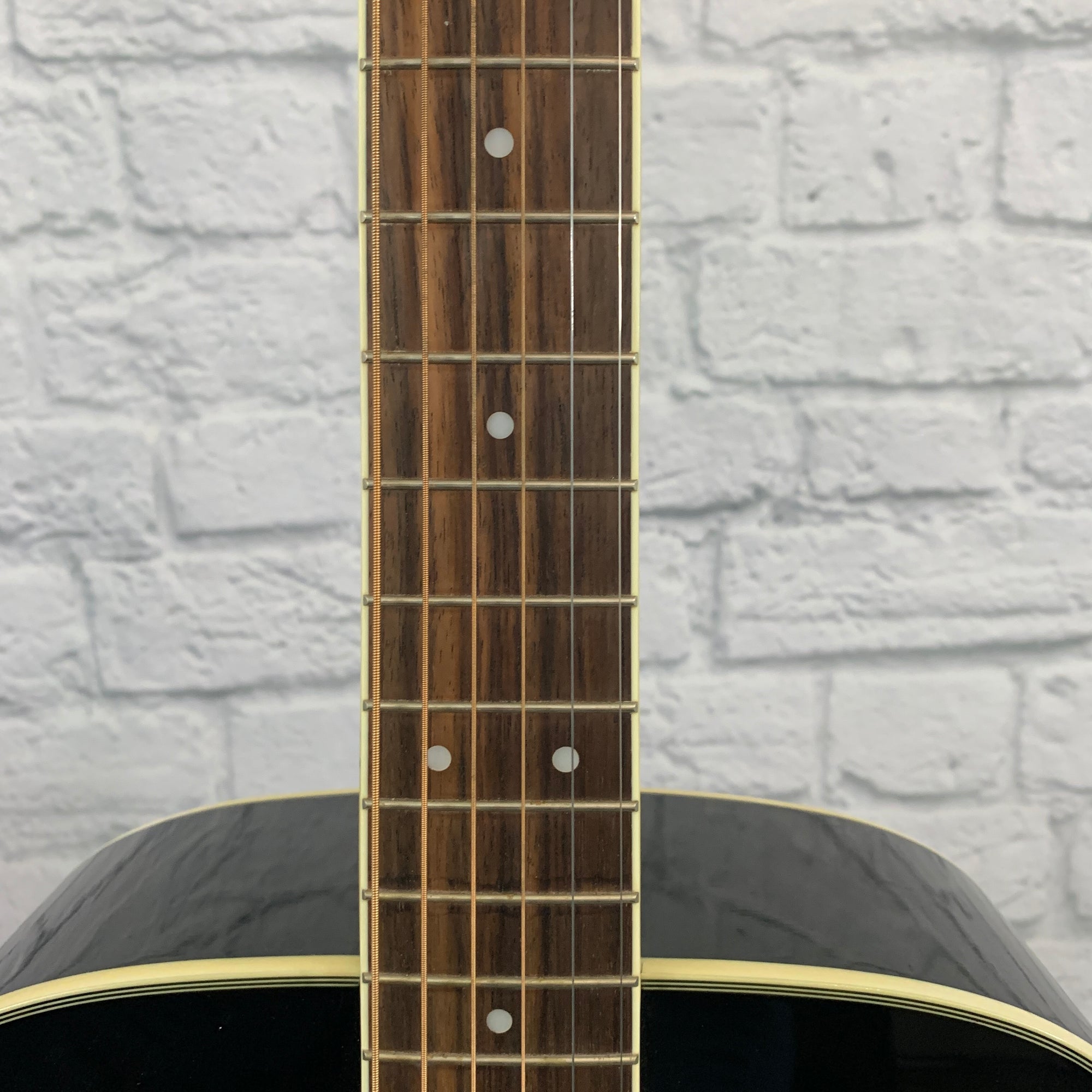 Washburn D10SB Acoustic Guitar with Case