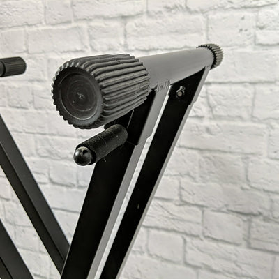 On-Stage KS8291 Heavy-Duty Deluxe X ERGO-LOK Keyboard Stand