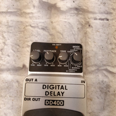 Behringer DD400 Digital Delay Pedal